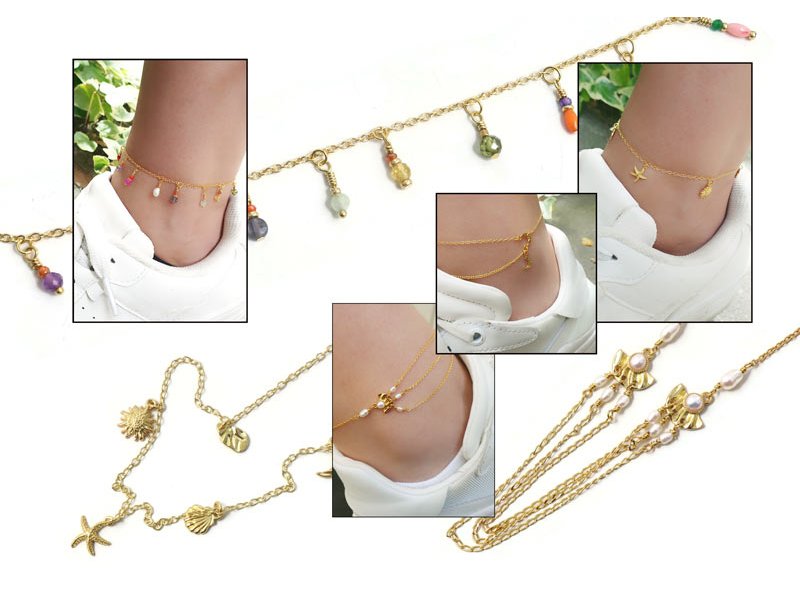 DIY | Ankle chains with Charms