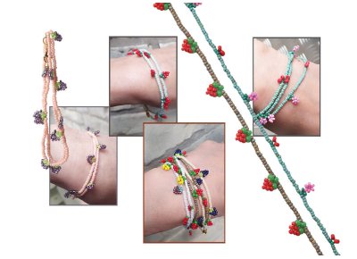 DIY | Bracelets with Mini Fruits