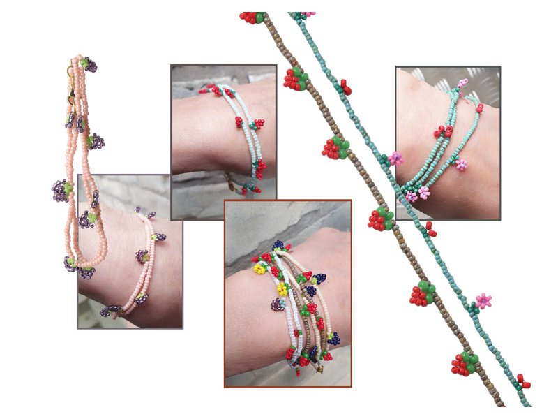 DIY | Armb�nder mit kleinen Fr�chten