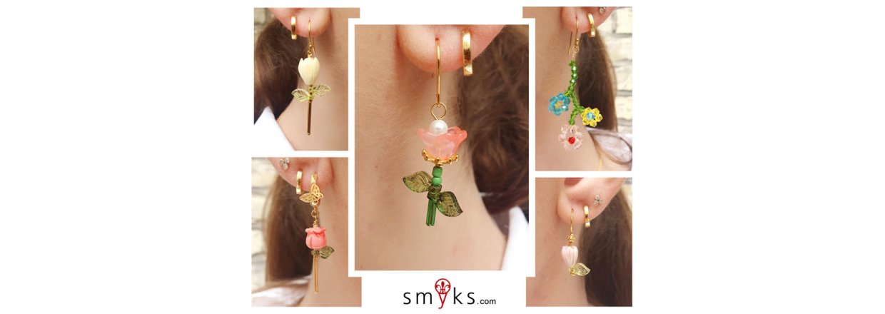 DIY | Ohrringe mit Blumenanhngern