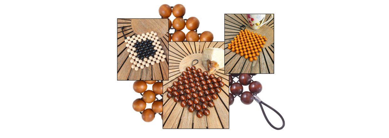 DIY | Untersetzer mit Holzperlen