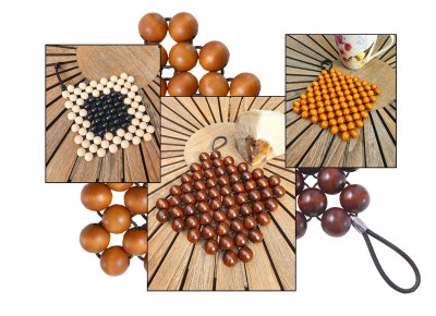 DIY | Untersetzer mit Holzperlen