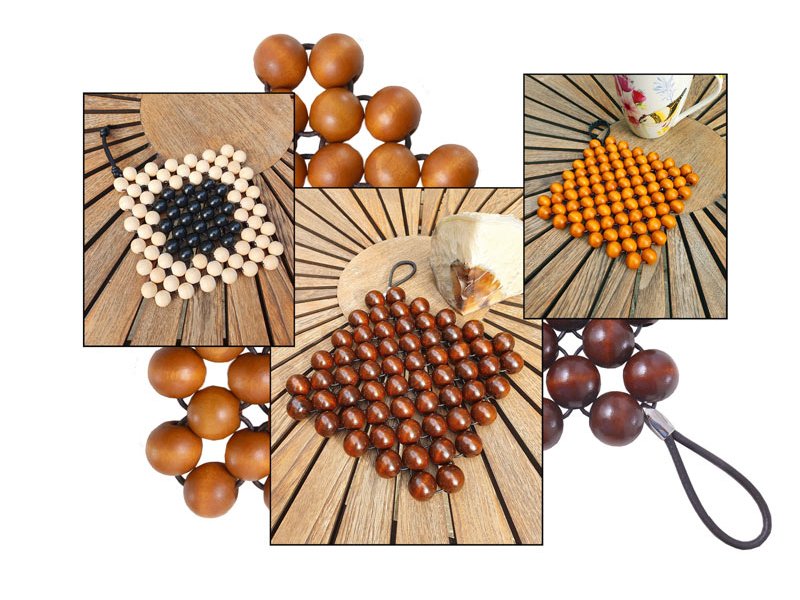 DIY | Untersetzer mit Holzperlen