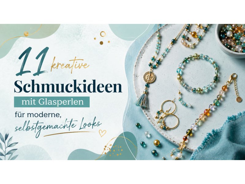 11 kreative smykkeideer med glasperler til moderne, hjemmelavede looks
