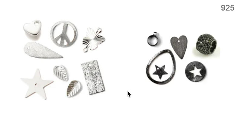 Silver jewellery components for DIY jewellery making