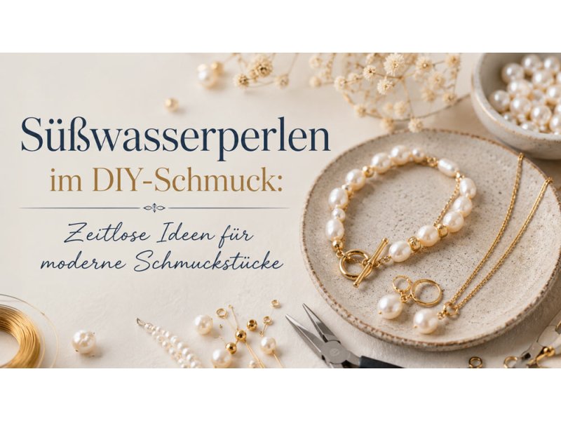 S��wasserperlen im DIY-Schmuck � Moderne Schmuckideen & Trends 2026