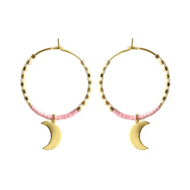 DIY creoler med perler og vedh�ng