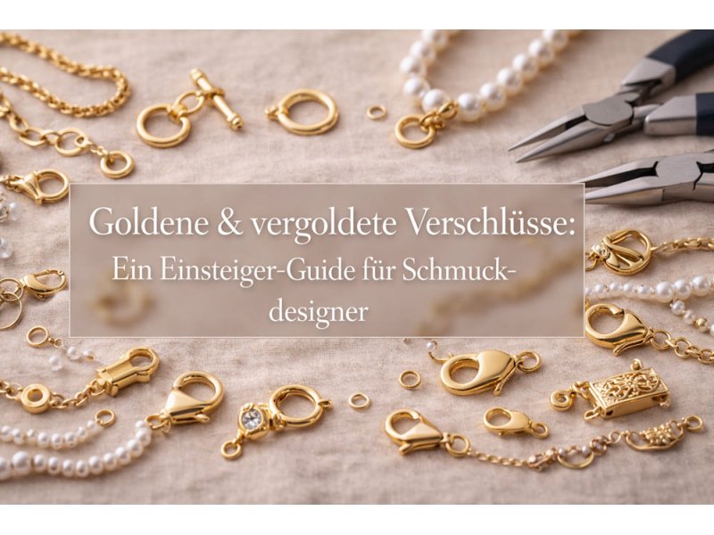 Gold and gold-plated clasps: a beginner&rsquo;s guide for jewellery designers