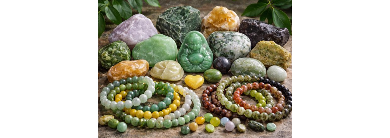 jade-stenarter, smykkesten og egenskaber
