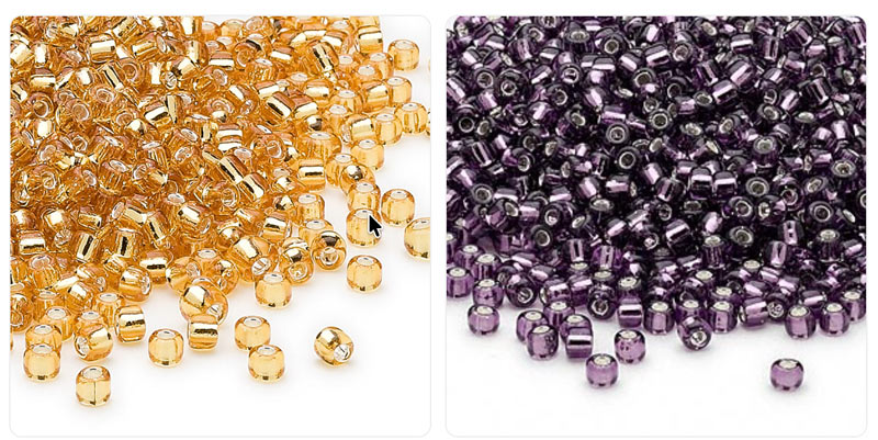 Matsuno Rocailles 8/0 Perlen in verschiedenen Farben