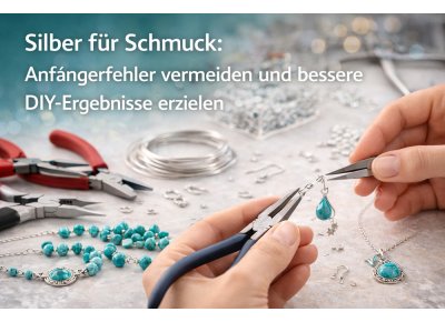 Silber f�r Schmuck: Anf�ngerfehler vermeiden und bessere DIY-Ergebnisse erzielen