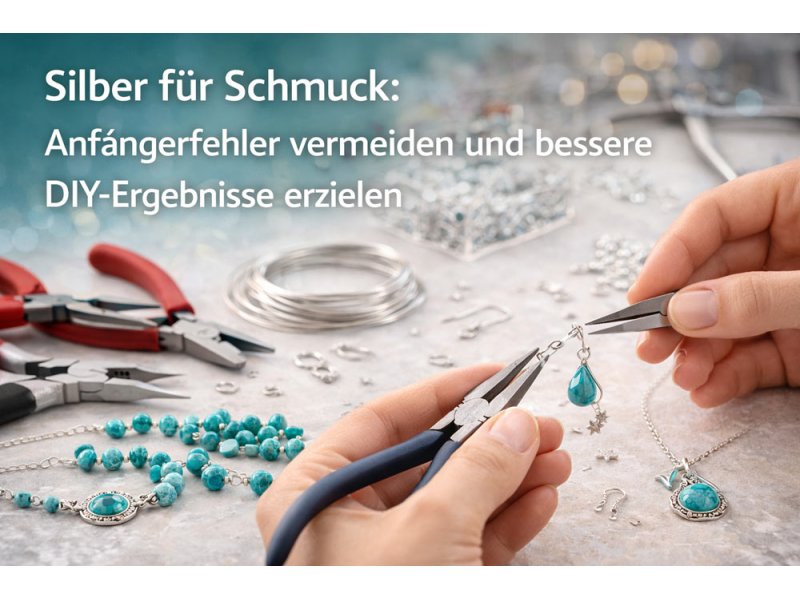 Silber f�r Schmuck: Anf�ngerfehler vermeiden und bessere DIY-Ergebnisse erzielen