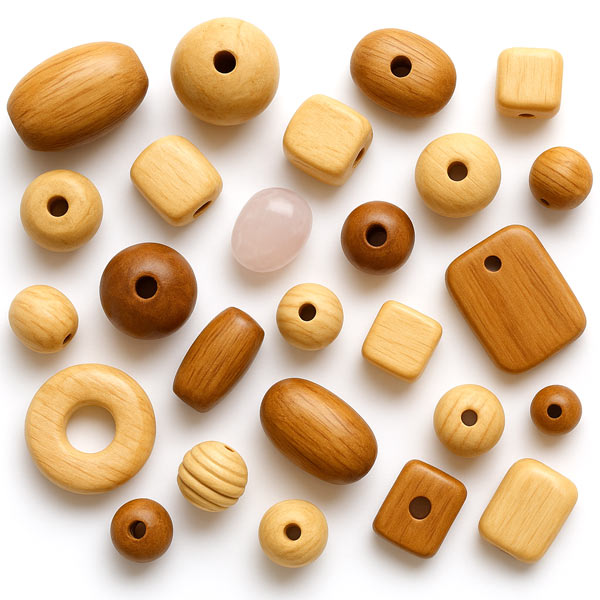 Holzperlen - Optik und Einsatzm�glichkeiten