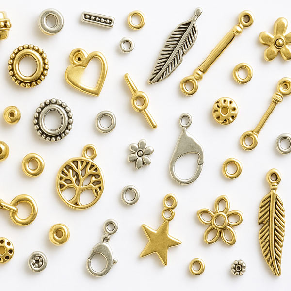 Metallperlen - Optik und Einsatzm�glichkeiten