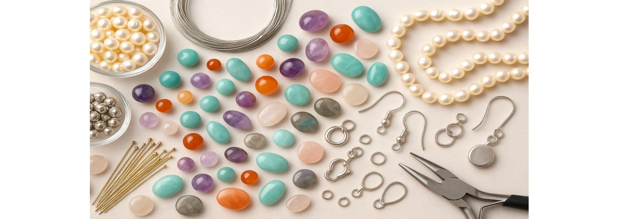 Guide til smykkematerialer: Alt, hvad du behver til armbnd, halskder og mere