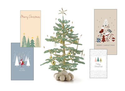 DIY | Christmas Tree with Seed Beads