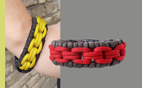 DIY Kit ''Survival'' - Classic Paracord Bracelets