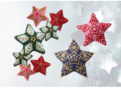 DIY |  3D Peyote Stars