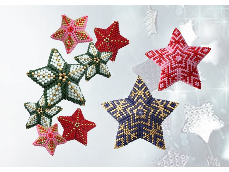 DIY | Peyote-Sterne in 3D