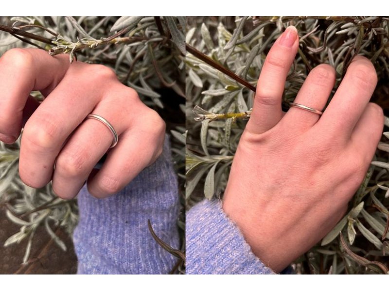 DIY - S�lvlodning - Fremstilling af fingerirng