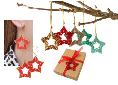 DIY | Stars with Delica beads