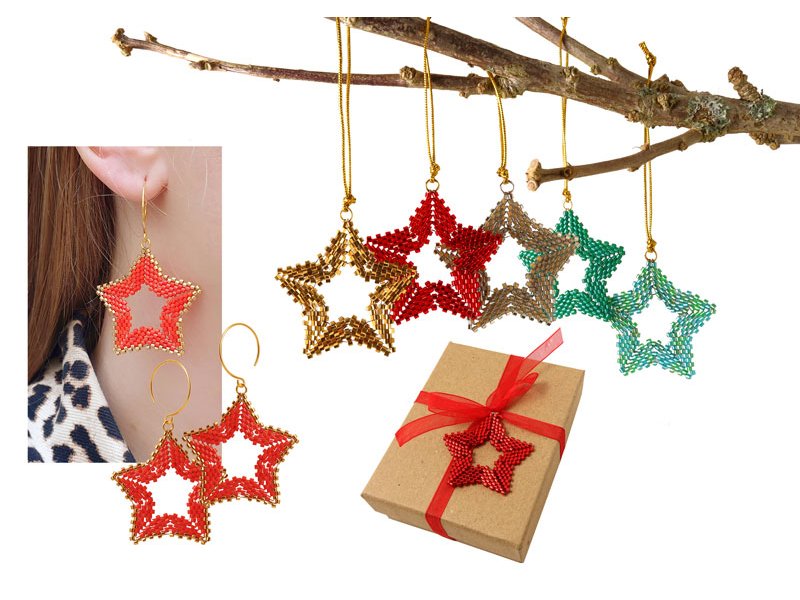 DIY | Sterne mit Delica-Perlen