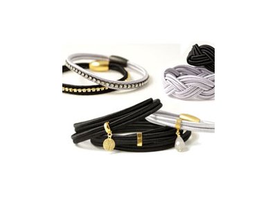 DIY Bracelet with wide Russian soutache.