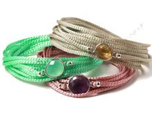 DIY Halvdelsten-links, lav selv reringe og armbnd