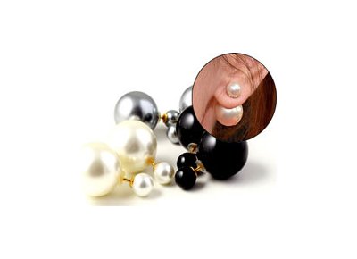 DIY  Make your own Mise en Dior-like pearl earrings