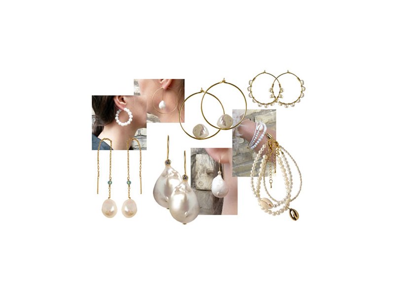 DIY | Pearl jewellery for party