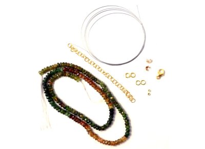 Make your own jewellery - you can find inspiration and tutorials here