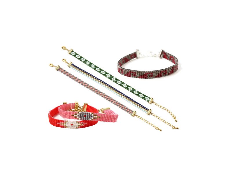 Gewebte Perlenarmb�nder | DIY