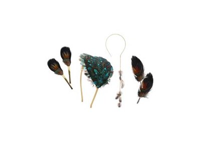 DIY | Accessories with feathers