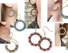 DIY | Hoops with Delica beads