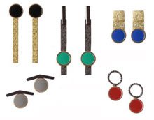 DIY | Earrings with enamel coins