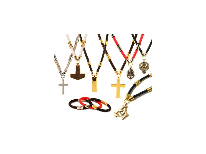 Herrenkette mit Stahlperlen selber machen