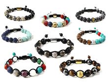 DIY | Men’s bracelets with semi-precious stones