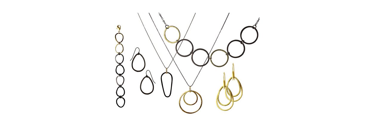 DIY Jewellery with circle shapes