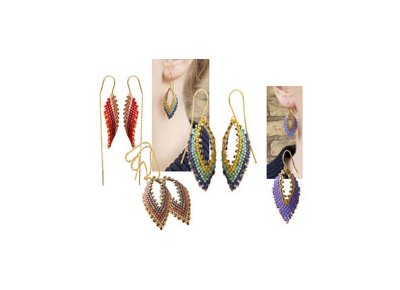 DIY | Russian Leaf Earrings