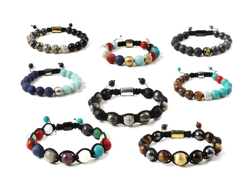 DIY | Herrenarmb�nder mit Halbedelsteinen