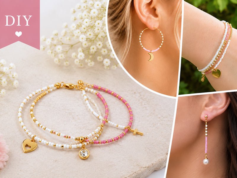 DIY | Konfirmations-schmuck mit Delica-Perlen