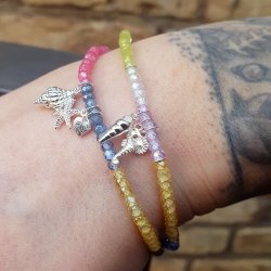 Zirkonia, ganzer Strang, mix lila-rosa, facettierte Rondellperlen, 3x2 mm, 195 Stk.