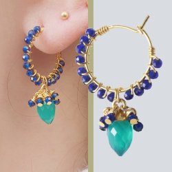 Silberdraht, Wickeldraht, vergoldetes Sterlingsilber, St&auml;rke 0,3 mm, 2 Meter