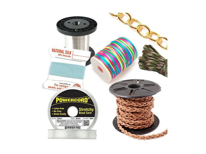 Leitfaden f�r die Auswahl von Perlenf�den, Schn�ren und B�ndern