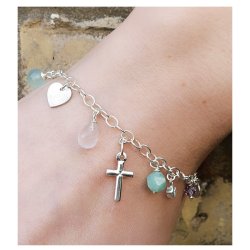 S-Verschl&uuml;sse, klein, Silber, 11x7 mm, 2 Stk.