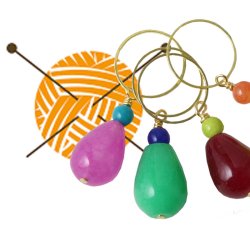 Ring / &Ouml;se, vergoldetes Messing, geschlossen, 14x1 mm, 10 Stk.