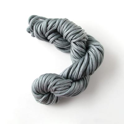 Nylon cord, bag, grey, 1,5-2mm, 16m.
