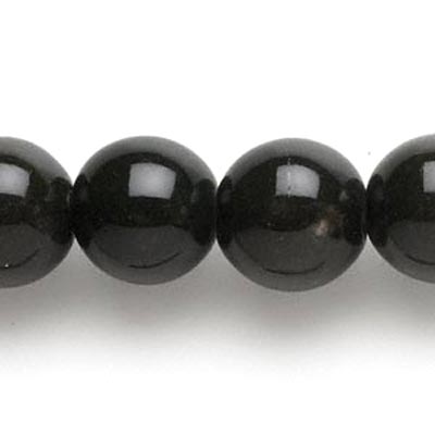 Ceramic beads, dark green, round, ca. 14mm, 2pcs.