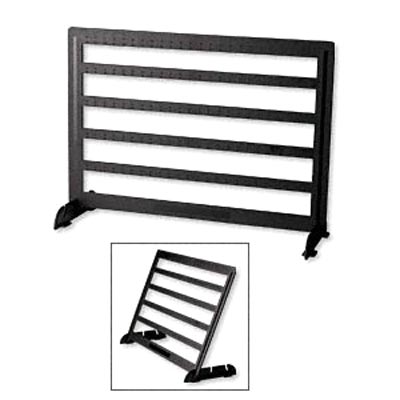 Jewelry display, black acrylic, 5 rows, 330x250x130mm