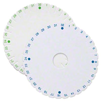 Kumihimo disk, classic round for 32 slots, 11cm, 1pcs.